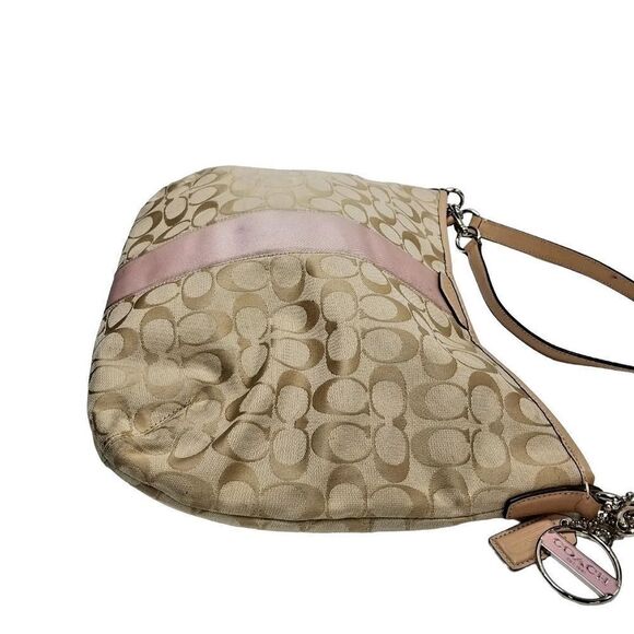 Coach authentic bag tan/pink - Picture 3 of 8